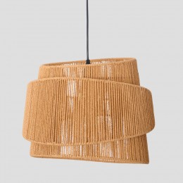 ZIA ΦΩΤΙΣΤΙΚΟ ΟΡΟΦΗΣ 39x35cm ΣΧΟΙΝΙ ΧΑΚΙ ΧΑΡΤΙ