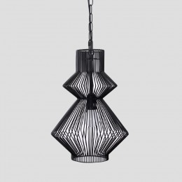 STEEL ΦΩΤΙΣΤΙΚΟ ΟΡΟΦΗΣ 28x40.5cm ΣΙΔΕΡΟ ΜΑΥΡΟ