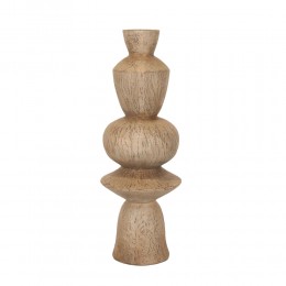 AEON ΒΑΖΟ 25.5x25.5x71cm MgO ΓΚΡΙ ΑΝΤΙΚΕ ΑΝΟΙΧΤΟ