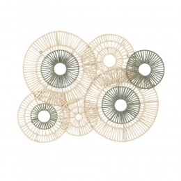 CIELA ΔΙΑΚΟΣΜΗΤΙΚΟ ΤΟΙΧΟΥ 101x8x77cm ΧΑΡΤΙ ΦΥΣΙΚΟ ΜΕΝΤΑ