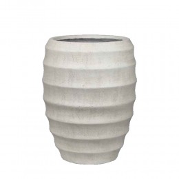 FLORRA ΚΑΣΠΩ 36x36x46.3cm MgO ΓΚΡΙ ΑΝΟΙΧΤΟ