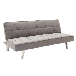 Καναπές-κρεβάτι Travis pakoworld 3θέσιος ύφασμα γκρι 175x83x74εκ 035-000061