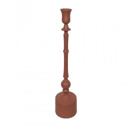 SIDIA ΚΗΡΟΠΗΓΙΟ 9.5x9.5x43cm ΑΛΟΥΜΙΝΙΟ TERRACOTTA