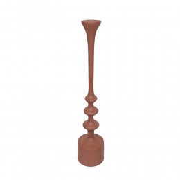 SIDIA ΚΗΡΟΠΗΓΙΟ 9.5x9.5x47.5cm ΑΛΟΥΜΙΝΙΟ TERRACOTTA