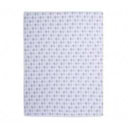 NEF-NEF HOMEWARE ΒΡΕΦΙΚΗ ΚΟΥΒΕΡΤΑ ΚΟΥΝΙΑΣ FLEECE 110X150CM SWEET RHOMBUS BLUE 036123
