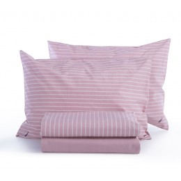 NAUTICA - NAU COAST PERCALE-COTTON ΣΕΤ ΣΕΝΤΟΝΙΑ KING SIZE 270X280CM ROSE 036522