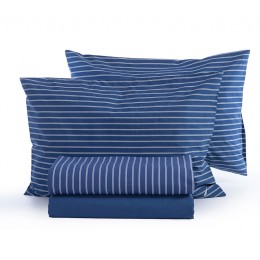 NAUTICA - NAU COAST PERCALE-COTTON ΣΕΤ ΣΕΝΤΟΝΙΑ KING SIZE 270X280CM TRUE NAVY 036522