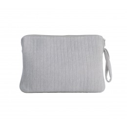 NEF NEF HOMEWARE ΤΣΑΝΤΑΚΙ ΘΑΛΑΣΣΗΣ STAY SALTY 35X25 SILVER 037895