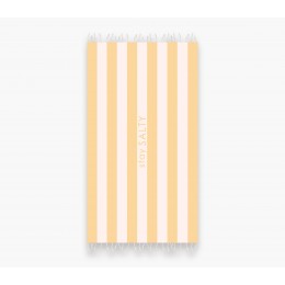 NEF NEF HOMEWARE ΠΕΤΣΕΤΑ ΘΑΛΑΣΣΗΣ SMOOTH 90X170 039989 YELLOW