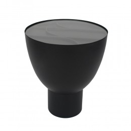 ARCHES SIDE TABLE ΜΑΥΡΟ 40,5x40,5xH45,5cm 04-1111