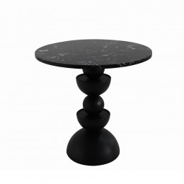 UP DOWN 45 SIDE TABLE ΜΑΥΡΟ 45x45xH44,5cm 04-1154