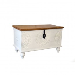 RHODES ΜΠΑΟΥΛΟ ΛΕΥΚΟ DECAPE ΚΑΡΥΔΙ 85x44x50cm