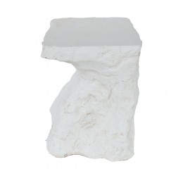 GRECIA SIDE TABLE ΛΕΥΚΟ 39x36x51