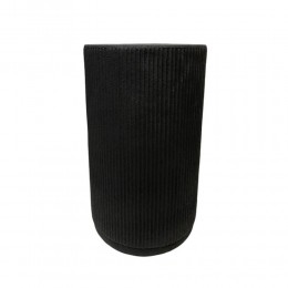 STYLOS SIDE TABLE ΜΑΥΡΟ 34x34x58cm