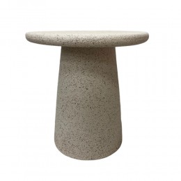 SAHARA SIDE TABLE SAND BEIGE 47.5x47.5x48.5cm