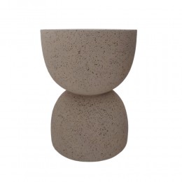 DUO SIDE TABLE TERRAZZO 34x34x45cm
