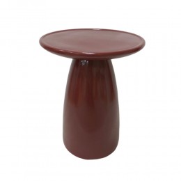 CHOCOLATE SIDE TABLE ΚΑΦΕ 36.5x36.5x46cm