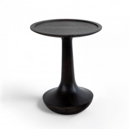 BORDS SIDE TABLE ΚΑΡΥΔΙ ΣΚΟΥΡΟ 40x40x50cm