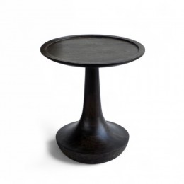 BORDS SIDE TABLE ΚΑΡΥΔΙ ΣΚΟΥΡΟ 40x40x46cm