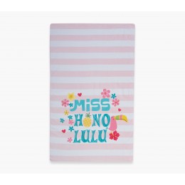 NEF NEF HOMEWARE ΠΑΙΔΙΚΗ ΠΕΤΣΕΤΑ ΘΑΛΑΣΣΗΣ MISS HONOLULU 70X120 040058 PINK