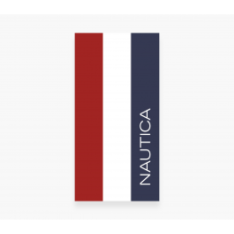 NEF NEF HOMEWARE ΠΕΤΣΕΤΑ ΘΑΛΑΣΣΗΣ NAUTICA-NAU WAY UP 80X160 040206 RED/WHITE/BLUE