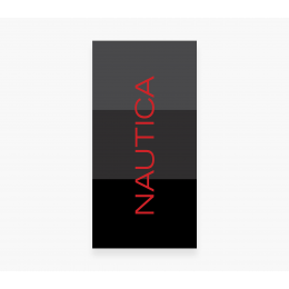 NEF NEF HOMEWARE ΠΕΤΣΕΤΑ ΘΑΛΑΣΣΗΣ NAUTICA-NAU LAYER 80X160 040208 BLACK/GREY