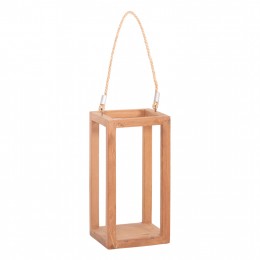 ΕΠΙΤΡΑΠΕΖΙΟ ΔΙΑΚΟΣΜΗΤΙΚΟ ΦΑΝΑΡΙ ΓΙΑ ΚΕΡΙ FENT HM4583 ΞΥΛΟ TEAK ΦΥΣΙΚΟ 15x15x30-53Υεκ.