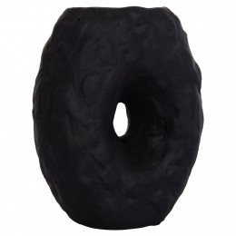 ΕΠΙΤΡΑΠΕΖΙΟ ΔΙΑΚΟΣΜΗΤΙΚΟ ΒΑΖΟ NAMENTIS HM4673.01S ΜΑΥΡΗ ΤΕΡΑΚΟΤΑ--22x13x28Υεκ