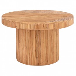 ΤΡΑΠΕΖΙ ΤΡΑΠΕΖΑΡΙΑΣ GATSBY HM9884 ΦΥΣΙΚΟ RATTAN ΣΕ ΦΥΣΙΚΟ ΧΡΩΜΑ Φ120x76Υεκ. 0503239