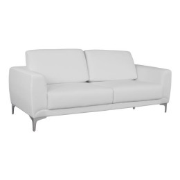 ΚΑΝΑΠΕΣ 3ΘΕΣΙΟΣ KENZIE HM3121.32 ΜΕ ΛΕΥΚΟ PU 190x81x81 εκ. 0513495
