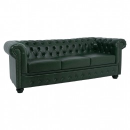 ΚΑΝΑΠΕΣ 3ΘΕΣΙΟΣ T.CHESTERFIELD HM3009.08 ΤΕΧΝΟΔΕΡΜΑ ΚΥΠΑΡΙΣΣΙ 208x90x73 εκ.