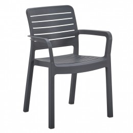 ΠΟΛΥΘΡΟΝΑ ΕΞΩΤ.ΧΩΡΟΥ FLAN HM6369.10 ΓΚΡΙ ΠΟΛΥΠΡΟΠΥΛΕΝΙΟ 57x56x82.5Yεκ.