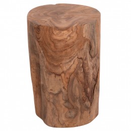 ΒΟΗΘΗΤΙΚΟ ΤΡΑΠΕΖΑΚΙ/ΣΚΑΜΠΟ TRONCO HM9374.21 ΞΥΛΟ TEAK--ΦΥΣΙΚΟ Φ30x45Υεκ. 0516650