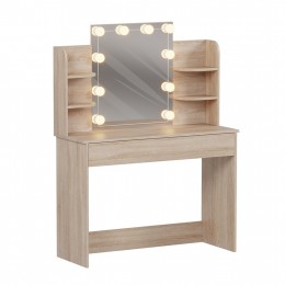 ΤΟΥΑΛΕΤΑ ΜΕ ΦΩΤΙΣΜΟ LED-ΡΑΦΙΑ-ΣΥΡΤΑΡΙΑ LAURYN HM2502.01 SONAMA 101.8x40x139.5Υεκ 0521315