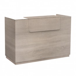 ΓΡΑΦΕΙΟ ΥΠΟΔΟΧΗΣ BARRY HM2153.01 ΜΕΛΑΜΙΝΗ ΣΕ SONAMA 160x70x110Υεκ.