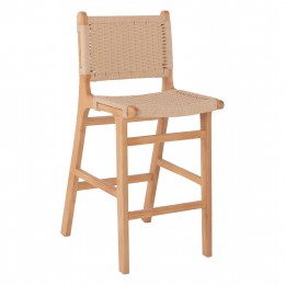 ΣΚΑΜΠΟ ΜΕΣΑΙΟΥ ΥΨΟΥΣ HM9332.01 RUBBERWOOD & ΣΧΟΙΝΙ- ΦΥΣΙΚΟ ΧΡΩΜΑ 45x46x95Υεκ. 0525621