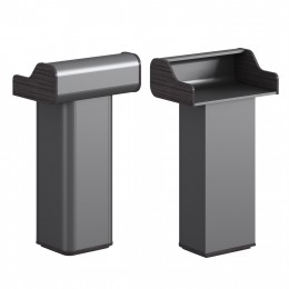 ΑΝΑΛΟΓΙΟ ΟΜΙΛΗΤΗ SPEEKER HM2151 ΜΕΛΑΜΙΝΗ ΣΕ ΓΚΡΙ 60x40x108Υεκ