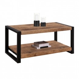 ΤΡΑΠΕΖΙ ΣΑΛΟΝΙΟΥ GATLIN HM8486.11 ΑΠΟ ΜΑΣΙΦ ΞΥΛΟ MANGO 100x45x45,5Υ εκ. 0532931