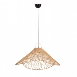 ΦΩΤΙΣΤΙΚΟ ΟΡΟΦΗΣ ΚΡΕΜΑΣΤΟ HM7879.02 RATTAN ΣΕ ΦΥΣΙΚΟ ΧΡΩΜΑ Φ80x126Υ εκ.