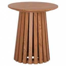 ΤΡΑΠΕΖΑΚΙ ΒΟΗΘΗΤΙΚΟ TALBERT HM18025 MDF ΣΕ ΦΥΣΙΚΟ ΞΥΛΟΥ Φ45x50,5Υεκ.
