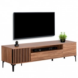 ΕΠΙΠΛΟ ΤΗΛΕΟΡΑΣΗΣ ΣΕΙΡΑ HARRY HM18008.01 ΜΕΛΑΜΙΝΗ ΦΥΣΙΚΟ ΞΥΛΟΥ-ΜΑΥΡΟ 200x40x47,5Υεκ. 0538025