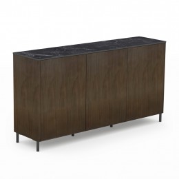 ΜΠΟΥΦΕΣ HORIZON SM18092 ΚΕΡΑΜΙΚΟ TOP-ΚΑΠΛΑΜΑΣ ΚΑΡΥΔΙΑΣ-ΜΕΤΑΛΛΙΚΑ ΠΟΔΙΑ 160x40x85Υεκ. 0538123