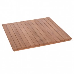 ΕΠΙΦΑΝΕΙΑ ΤΡΑΠΕΖΙΟΥ ΤΕΤΡΑΓΩΝΗ HM18136 ΞΥΛΟ TEAK--ΦΥΣΙΚΟ 70x70x4(πάχος)εκ. 0538130