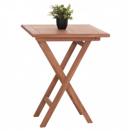 ΤΡΑΠΕΖΙ ΣΚΗΝΟΘΕΤΗ ΤΕΤΡΑΓΩΝΟ ERIS HM18118 ΞΥΛΟ TEAK--ΦΥΣΙΚΟ 60x60x75Υεκ. 0538134