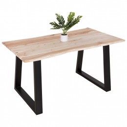 ΤΡΑΠΕΖΙ ΤΡΑΠΕΖΑΡΙΑΣ MONTANA SLIM HM8163.21 ΞΥΛΟ ΑΚΑΚΙΑΣ ΣΕ ΑΝΟΙΧΤΟ ΦΥΣΙΚΟ 140x80x77Υεκ 0538183
