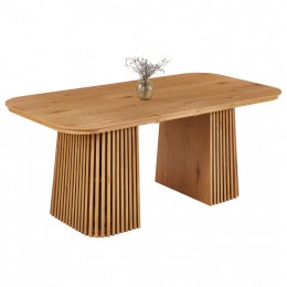ΤΡΑΠΕΖΙ ΤΡΑΠΕΖΑΡΙΑΣ ΕΠΕΚΤΕΙΝΟΜΕΝΟ VERLO HM18436 MDF ΣΕ ΦΥΣΙΚΟ 120/150/180x90x75Υεκ.