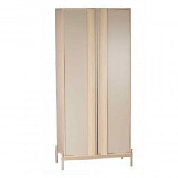 CAPPUCCINO ΝΤΟΥΛΑΠΑ 2ΠΟΡΤΕΣ LATTE SONOMA 84.6x50x185 06-0125