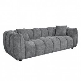 ΚΑΝΑΠΕΣ 3-ΘΕΣΙΟΣ LYKKE HM3323.01 ΓΚΡΙ ΥΦΑΣΜΑ 229x89x70Υεκ