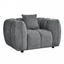 ΠΟΛΥΘΡΟΝΑ LYKKE HM3325.01 ΓΚΡΙ ΥΦΑΣΜΑ 119x89x70Υεκ