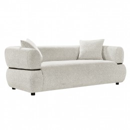 ΚΑΝΑΠΕΣ 2-ΘΕΣΙΟΣ ARCTIS HM3328.02 ΑΝΟΙΧΤΟ ΜΠΕΖ ΥΦΑΣΜΑ 169x88x68Υεκ.